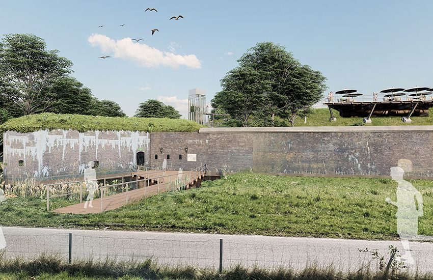 Festung Grauerort Sanierung historische Festung Grauerort 2